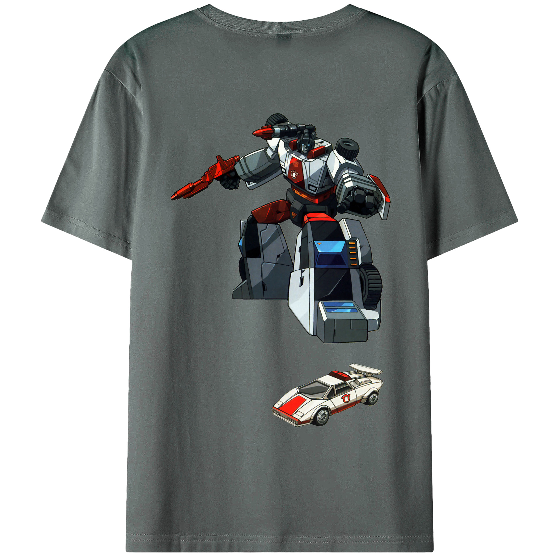 （画像用）  綿100％ メンズ半袖Tシャツ（バックプリント） 通気性